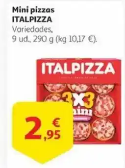 Alcampo ITALPIZZA Mini pizzas oferta