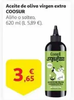 Alcampo COOSUR Aceite de oliva virgen extra oferta