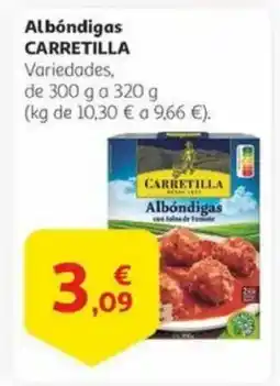 Alcampo CARRETILLA Albóndigas oferta