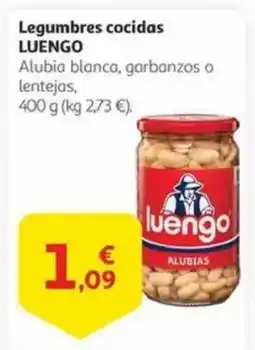 Alcampo LUENGO Legumbres cocidas oferta
