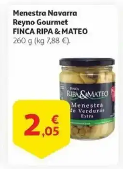 Alcampo FINCA RIPA & MATEO Menestra Navarra Reyno Gourmet oferta