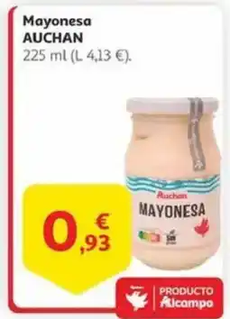 Alcampo AUCHAN Mayonesa oferta