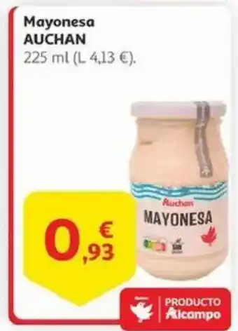Alcampo AUCHAN Mayonesa oferta