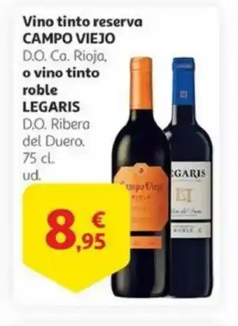 Alcampo CAMPO VIEJO Vino tinto reserva oferta