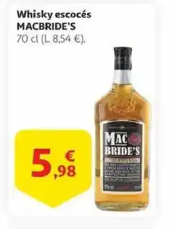 Alcampo MACBRIDE'S Whisky escocés oferta