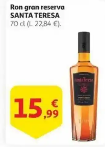 Alcampo SANTA TERESA Ron gran reserva oferta
