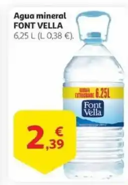 Alcampo FONT VELLA Agua mineral oferta