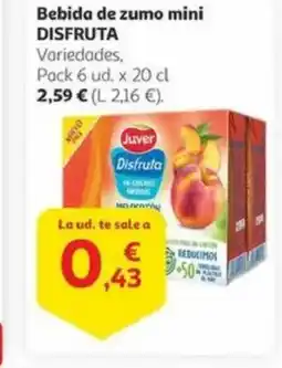 Alcampo DISFRUTA Bebida de zumo mini oferta