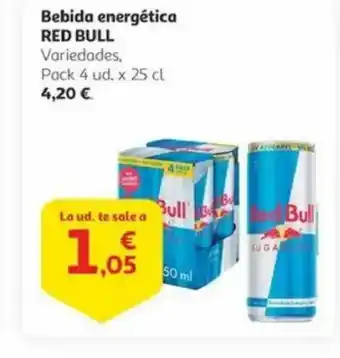 Alcampo RED BULL Bebida energética oferta
