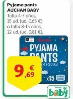 Alcampo AUCHAN Pyjama pants oferta