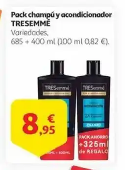 Alcampo TRESEMMÉ Pack champú y acondicionador oferta