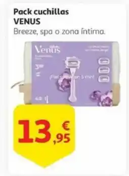 Alcampo VENUS Pack cuchillas oferta