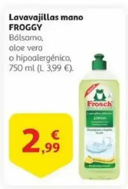 Alcampo FROGGY Lavavajillas mano oferta