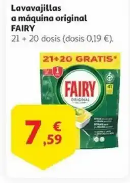 Alcampo FAIRY Lavavajillas a máquina original oferta