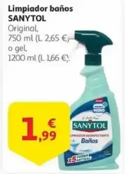 Alcampo SANYTOL Limpiador banos oferta