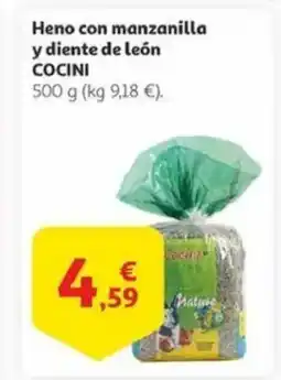 Alcampo COCINI Heno con manzanilla y diente de león oferta