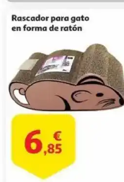 Alcampo Rascador para gato en forma de ratón oferta