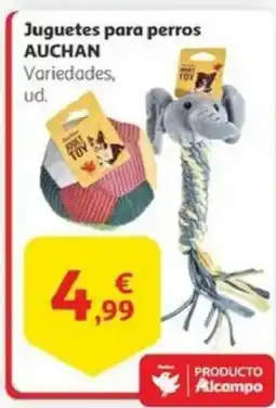 Alcampo AUCHAN Juguetes para perros oferta