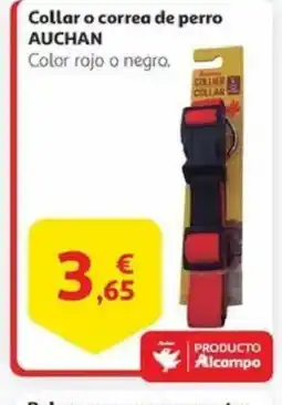 Alcampo AUCHAN Collar o correa de perro oferta