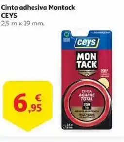Alcampo CEYS Cinta adhesiva Montack oferta