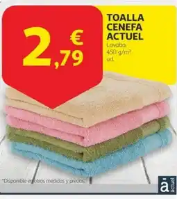 Alcampo Toalla cenefa actuel oferta