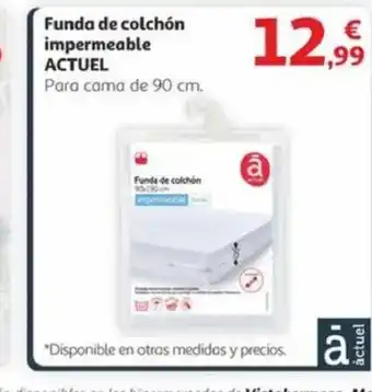 Alcampo Funda de colchón impermeable oferta