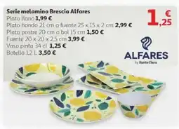 Alcampo Serie melamina Brescia Alfares oferta