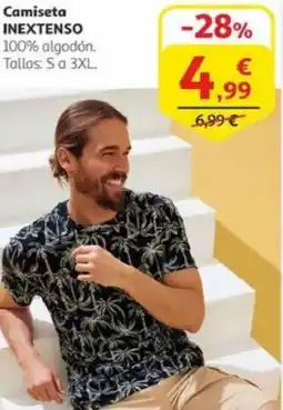 Alcampo Camiseta inextenso oferta