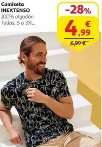 Alcampo Camiseta inextenso oferta