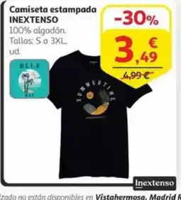 Alcampo Camiseta estampada oferta