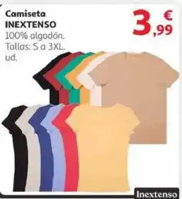 Alcampo Camiseta inextenso oferta