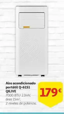 Alcampo QILIVE Aire acondicionado portátil Q-6151 oferta