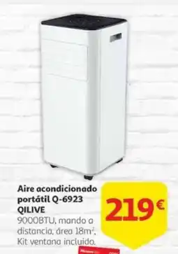 Alcampo QILIVE Aire acondicionado portátil Q-6923 oferta