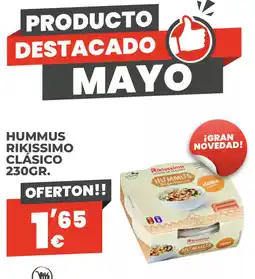 Díaz Cadenas Hummus rikissimo clásico oferta