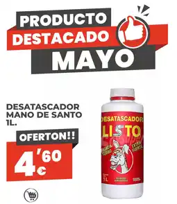 Díaz Cadenas Desatascador mano de santo oferta
