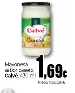 UNIDE Alimentación CALVE Mayonesa sabor casero oferta