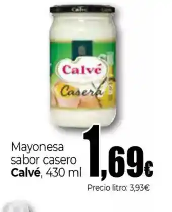 UNIDE Alimentación CALVE Mayonesa sabor casero oferta