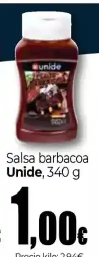 UNIDE Alimentación UNIDE Salsa barbacoa oferta