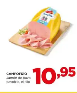 Alimerka CAMPOFRÍO Jamón de pavo pavofrío oferta
