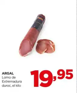 Alimerka ARGAL Lomo de Extremadura duroc oferta
