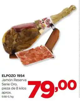 Alimerka ELPOZO 1954 Jamón Reserva Serie Oro, pieza de 8 kilos oferta