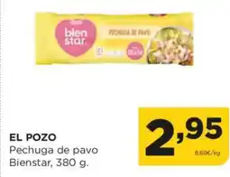 Alimerka EL POZO Pechuga de pavo Bienstar oferta