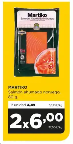 Alimerka MARTIKO Salmón ahumado noruego oferta