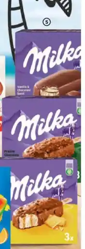 Alimerka MILKA Helado bombón. butter cookie o praliné chocolate oferta
