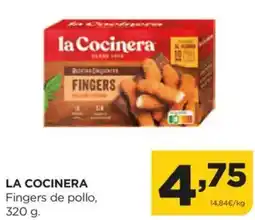Alimerka LA COCINERA Fingers de poll oferta