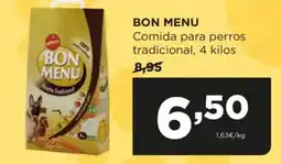 Alimerka BON MENU Comida para perros tradicional oferta