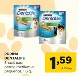 Alimerka PURINA DENTALIFE Snack para perros medium o pequeños oferta