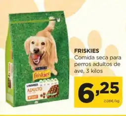 Alimerka FRISKIES Comida seca para perros adultos de oferta