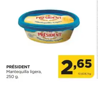 Alimerka PRESIDENT Mantequilla ligera oferta
