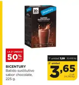 Alimerka BICENTURY Batido sustitutivo sabor chocolate oferta